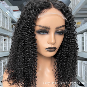 cheap super double drawn highlight wholesale custom short blonde display  for black women transparent lace front human hair wigs